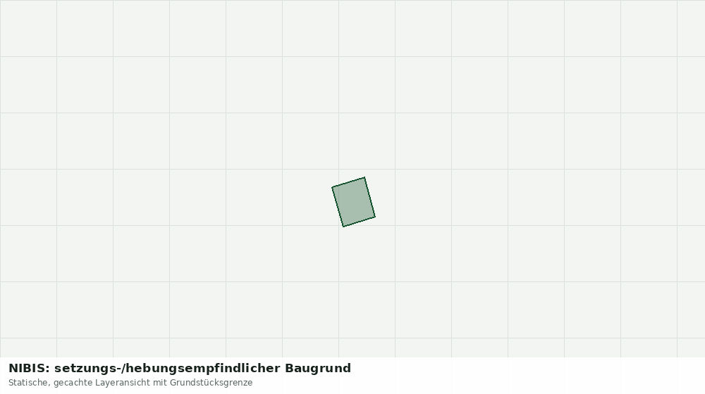 Statische Kartenansicht: NIBIS: setzungs-/hebungsempfindlicher Baugrund