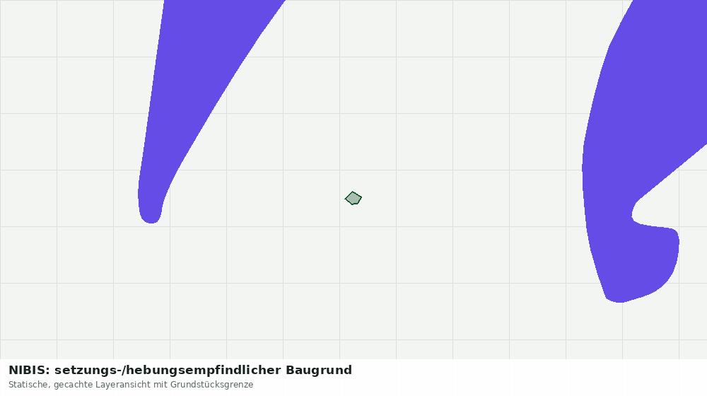 Statische Kartenansicht: NIBIS: setzungs-/hebungsempfindlicher Baugrund