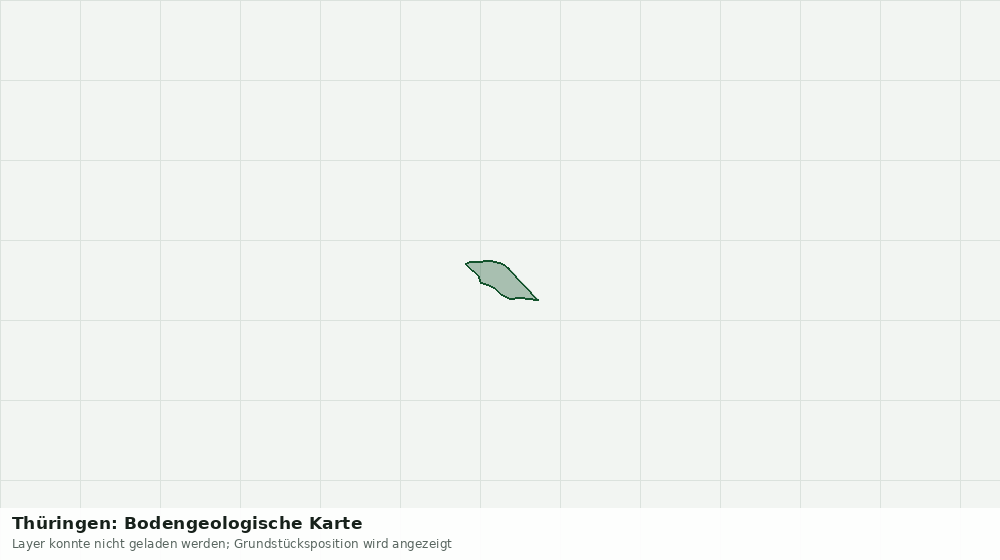 Statische Kartenansicht: Thüringen: Bodengeologische Karte