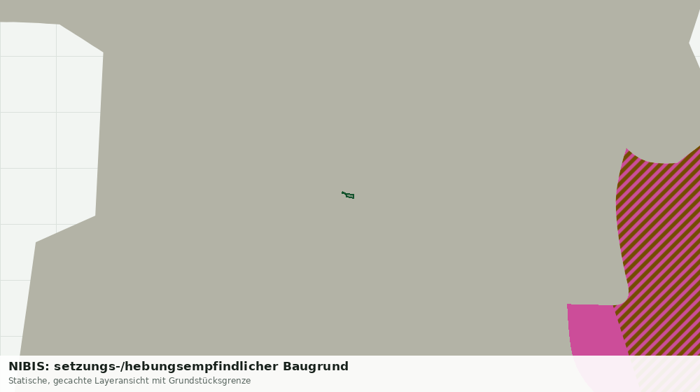 Statische Kartenansicht: NIBIS: setzungs-/hebungsempfindlicher Baugrund