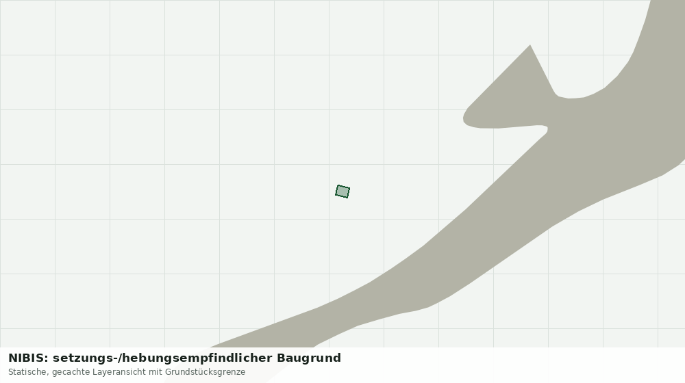 Statische Kartenansicht: NIBIS: setzungs-/hebungsempfindlicher Baugrund
