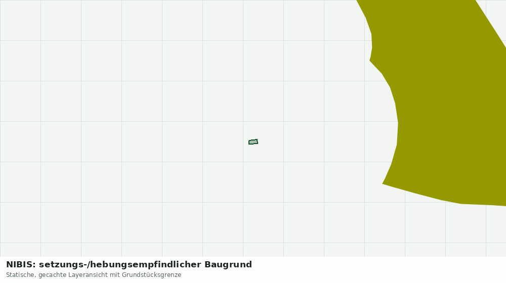 Statische Kartenansicht: NIBIS: setzungs-/hebungsempfindlicher Baugrund