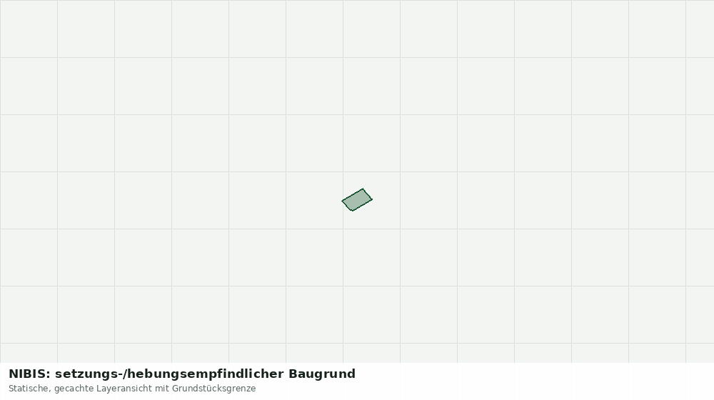 Statische Kartenansicht: NIBIS: setzungs-/hebungsempfindlicher Baugrund