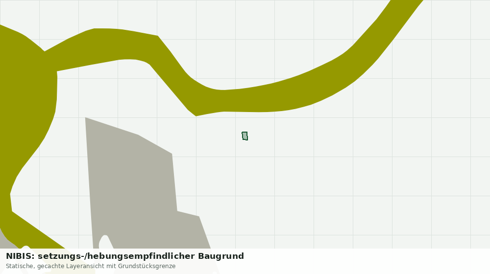 Statische Kartenansicht: NIBIS: setzungs-/hebungsempfindlicher Baugrund