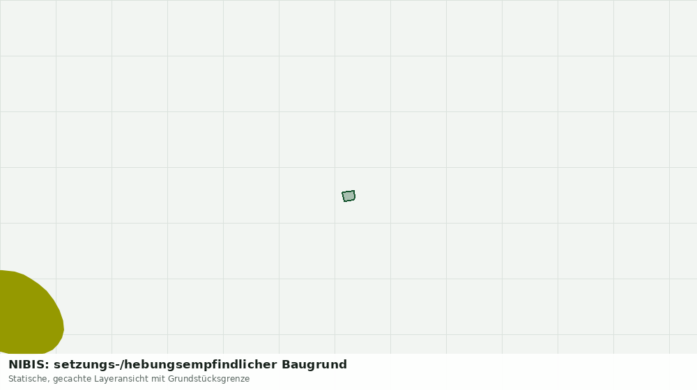 Statische Kartenansicht: NIBIS: setzungs-/hebungsempfindlicher Baugrund