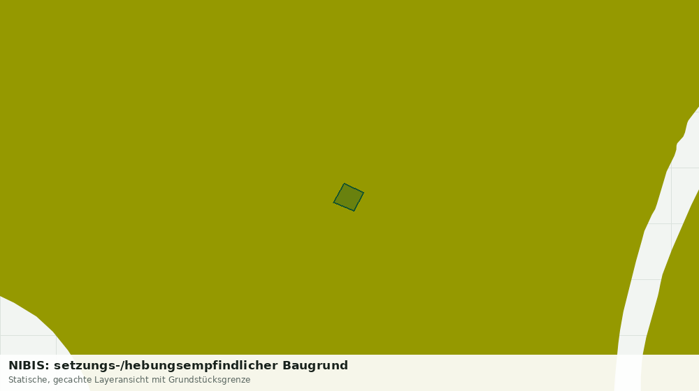 Statische Kartenansicht: NIBIS: setzungs-/hebungsempfindlicher Baugrund