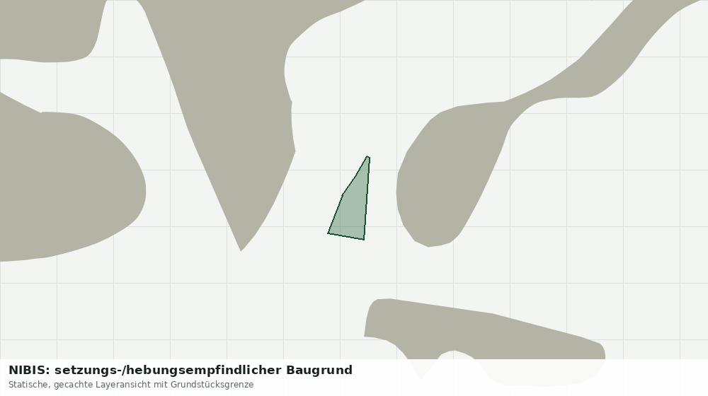 Statische Kartenansicht: NIBIS: setzungs-/hebungsempfindlicher Baugrund