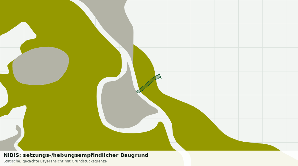 Statische Kartenansicht: NIBIS: setzungs-/hebungsempfindlicher Baugrund