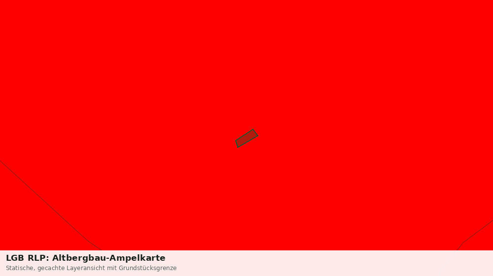 Statische Kartenansicht: LGB RLP: Altbergbau-Ampelkarte