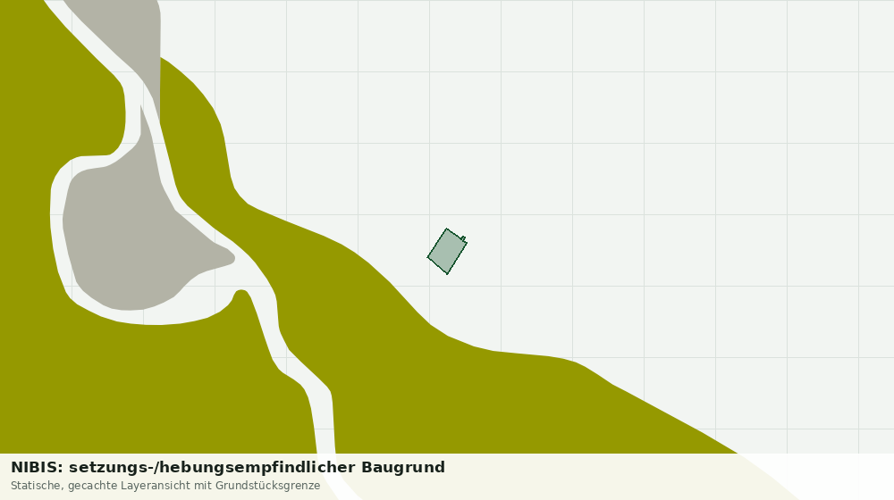 Statische Kartenansicht: NIBIS: setzungs-/hebungsempfindlicher Baugrund