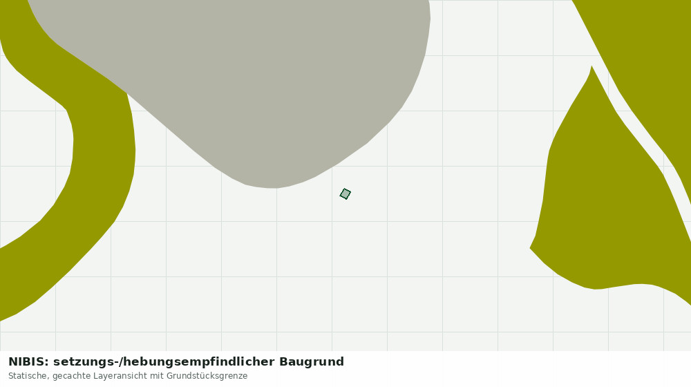 Statische Kartenansicht: NIBIS: setzungs-/hebungsempfindlicher Baugrund