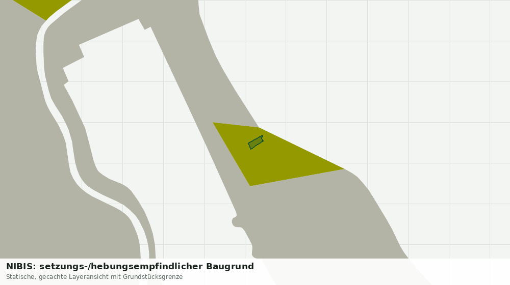 Statische Kartenansicht: NIBIS: setzungs-/hebungsempfindlicher Baugrund