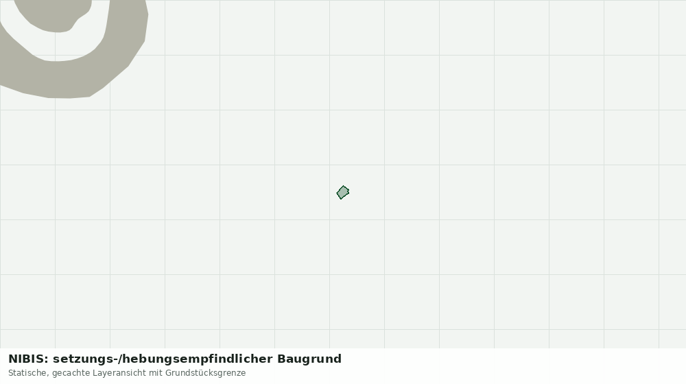 Statische Kartenansicht: NIBIS: setzungs-/hebungsempfindlicher Baugrund