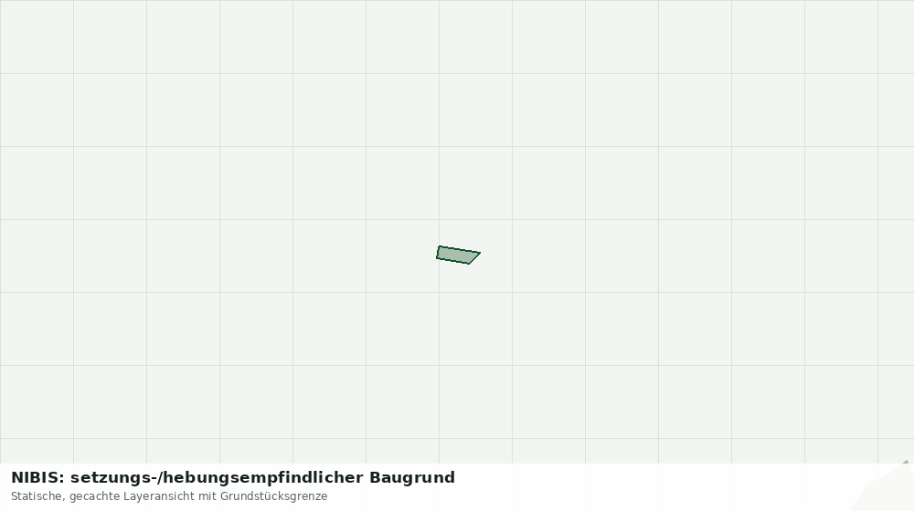 Statische Kartenansicht: NIBIS: setzungs-/hebungsempfindlicher Baugrund