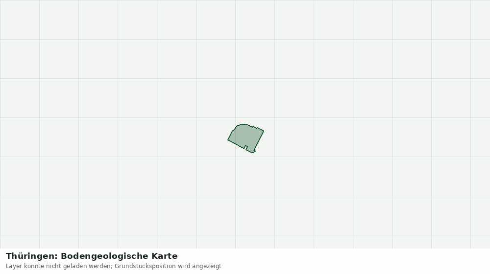 Statische Kartenansicht: Thüringen: Bodengeologische Karte