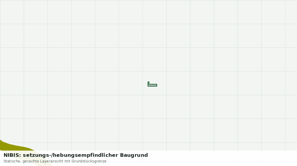 Statische Kartenansicht: NIBIS: setzungs-/hebungsempfindlicher Baugrund
