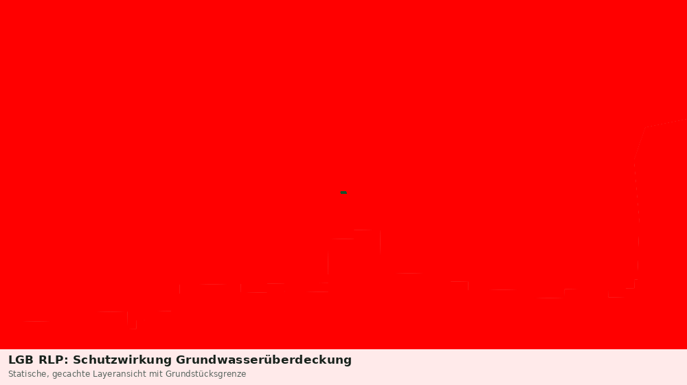 Statische Kartenansicht: LGB RLP: Schutzwirkung Grundwasserüberdeckung