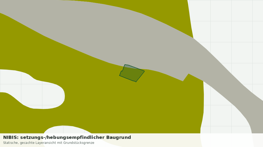 Statische Kartenansicht: NIBIS: setzungs-/hebungsempfindlicher Baugrund