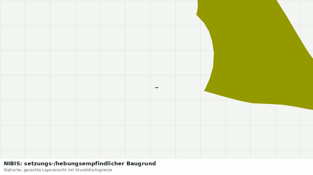 Statische Kartenansicht: NIBIS: setzungs-/hebungsempfindlicher Baugrund