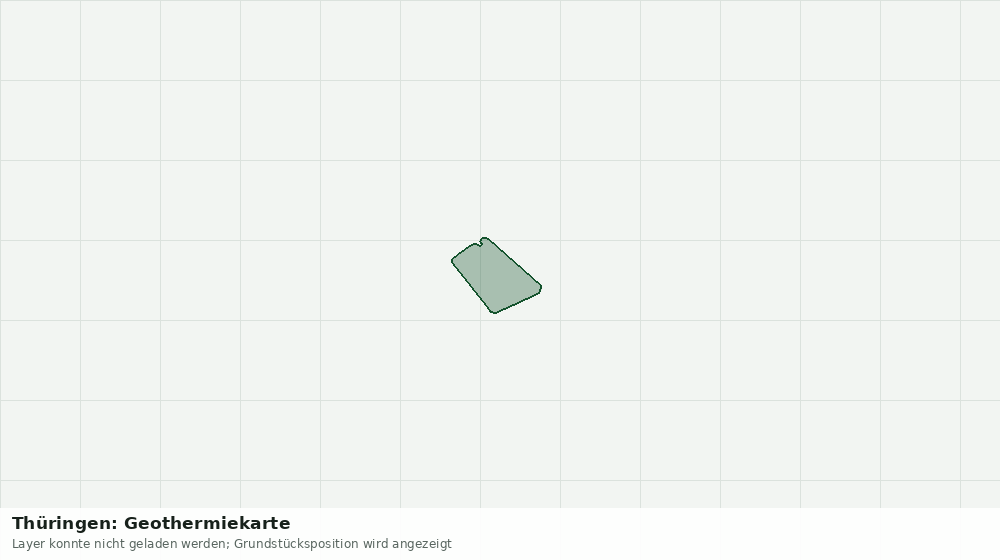 Statische Kartenansicht: Thüringen: Geothermiekarte