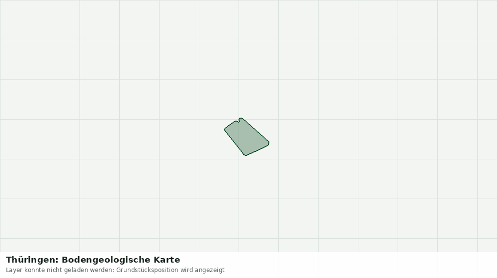 Statische Kartenansicht: Thüringen: Bodengeologische Karte