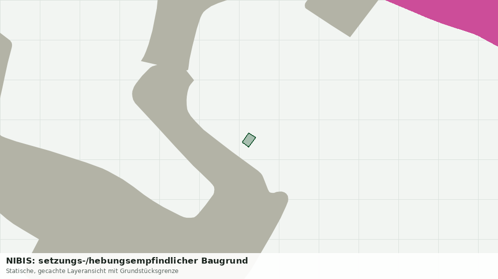 Statische Kartenansicht: NIBIS: setzungs-/hebungsempfindlicher Baugrund