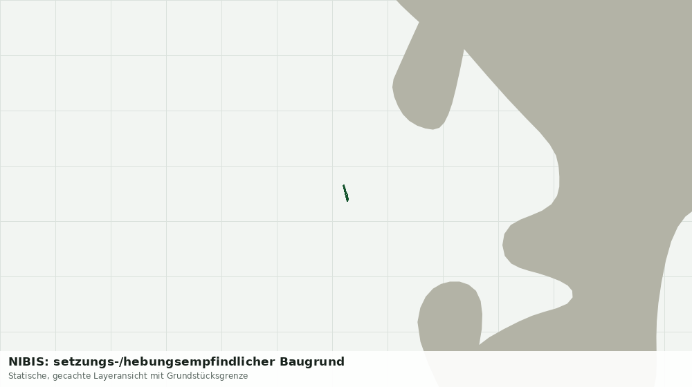 Statische Kartenansicht: NIBIS: setzungs-/hebungsempfindlicher Baugrund