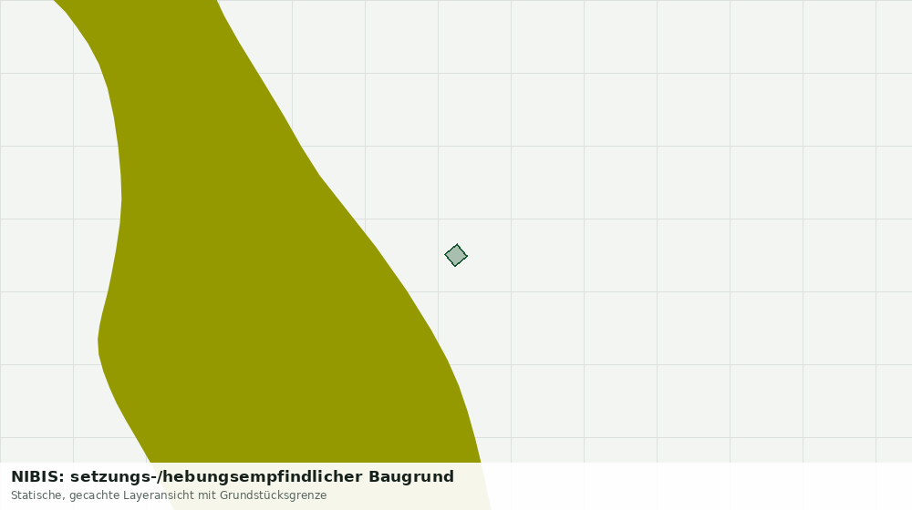 Statische Kartenansicht: NIBIS: setzungs-/hebungsempfindlicher Baugrund