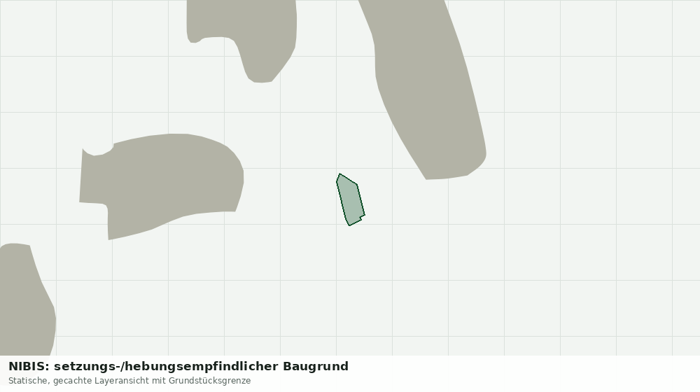 Statische Kartenansicht: NIBIS: setzungs-/hebungsempfindlicher Baugrund