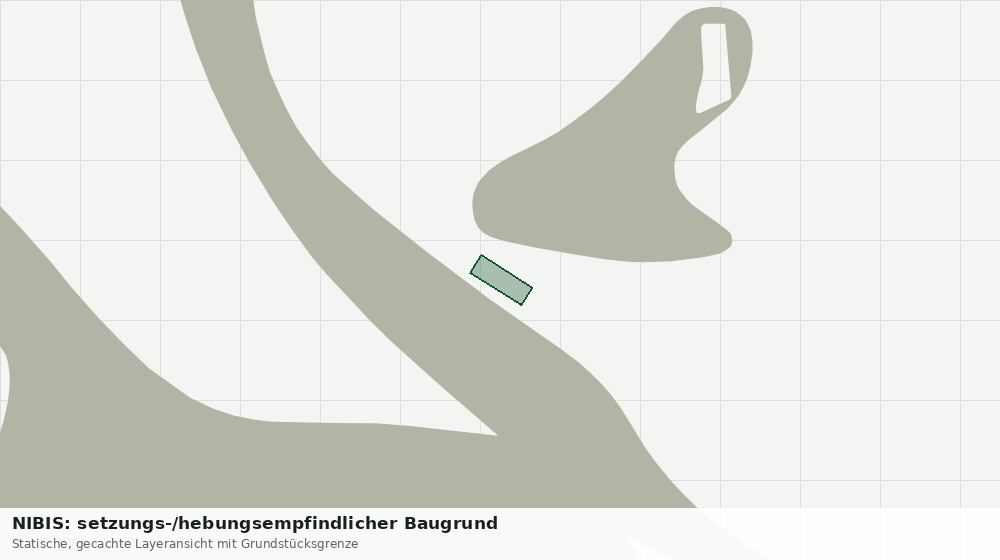Statische Kartenansicht: NIBIS: setzungs-/hebungsempfindlicher Baugrund