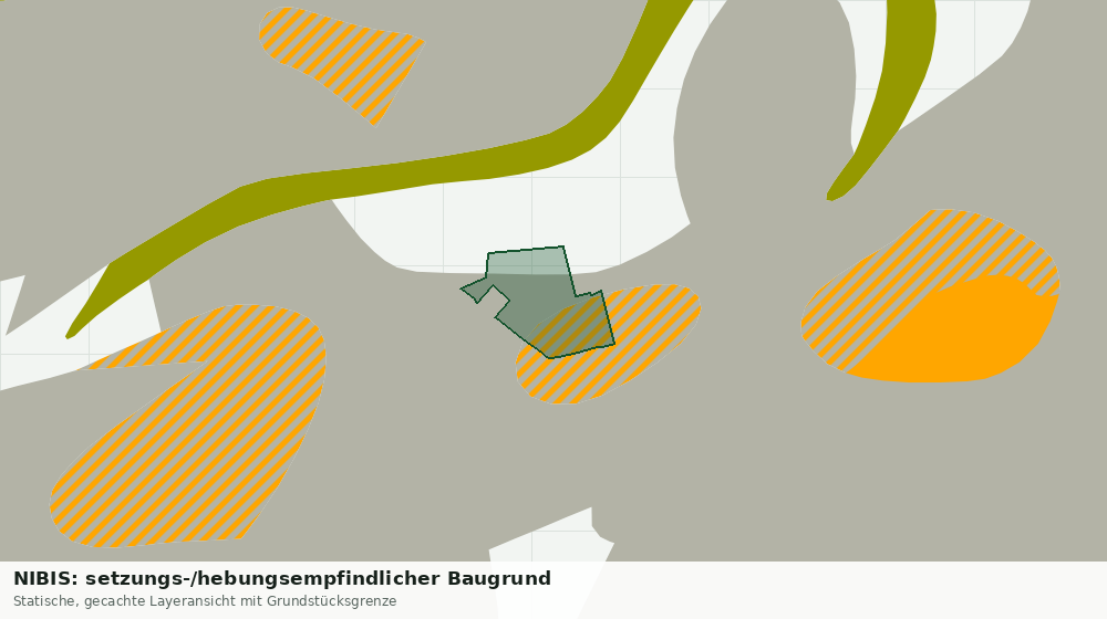 Statische Kartenansicht: NIBIS: setzungs-/hebungsempfindlicher Baugrund