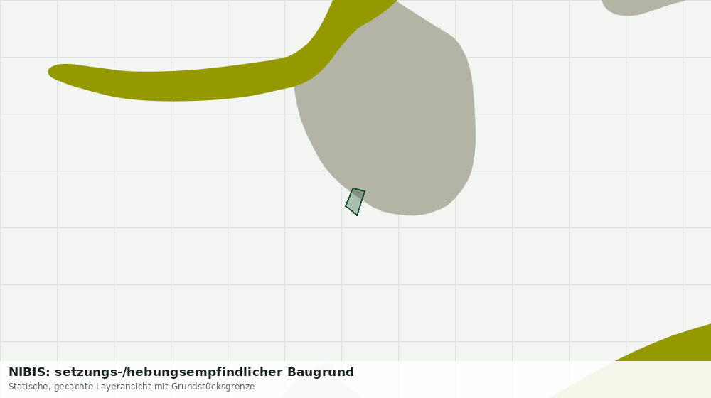 Statische Kartenansicht: NIBIS: setzungs-/hebungsempfindlicher Baugrund