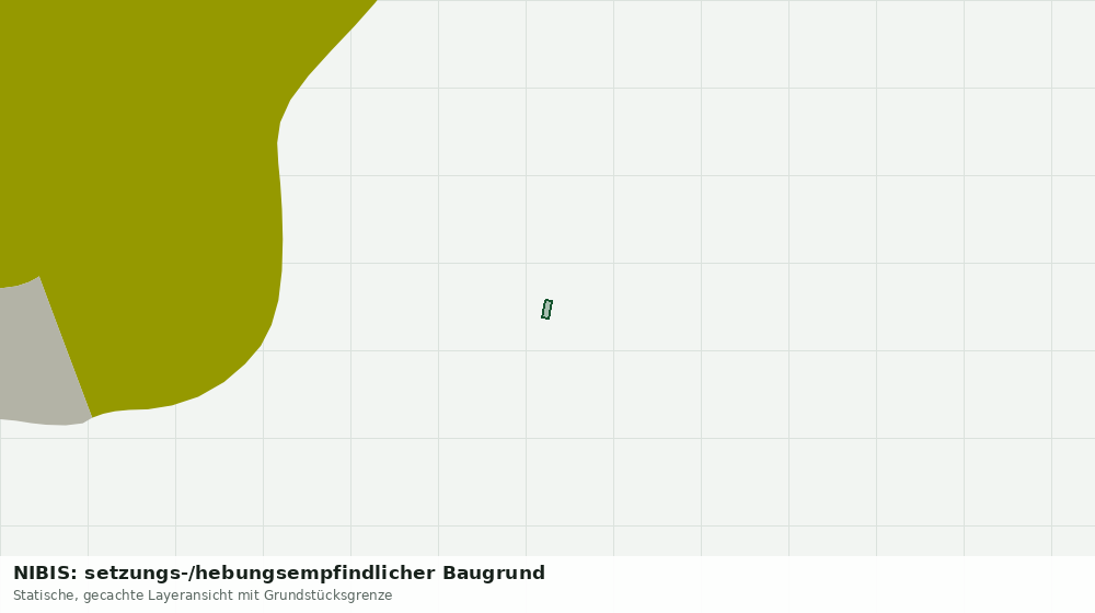 Statische Kartenansicht: NIBIS: setzungs-/hebungsempfindlicher Baugrund