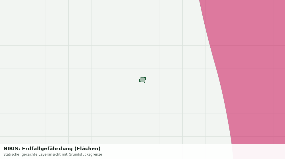 Statische Kartenansicht: NIBIS: Erdfallgefährdung (Flächen)