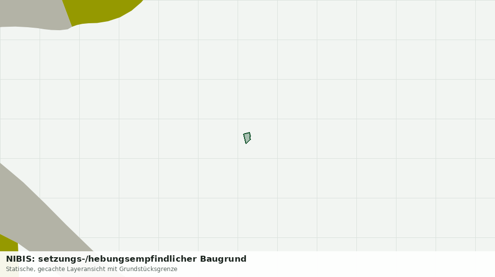 Statische Kartenansicht: NIBIS: setzungs-/hebungsempfindlicher Baugrund