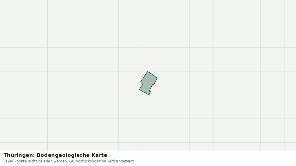 Statische Kartenansicht: Thüringen: Bodengeologische Karte