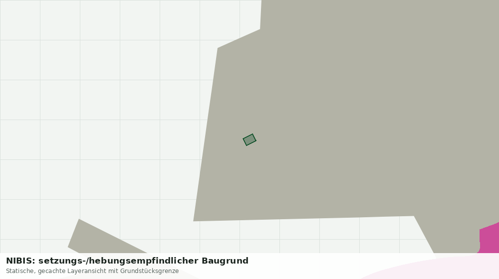 Statische Kartenansicht: NIBIS: setzungs-/hebungsempfindlicher Baugrund