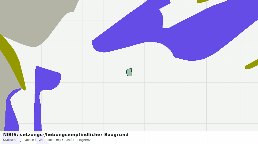 Statische Kartenansicht: NIBIS: setzungs-/hebungsempfindlicher Baugrund