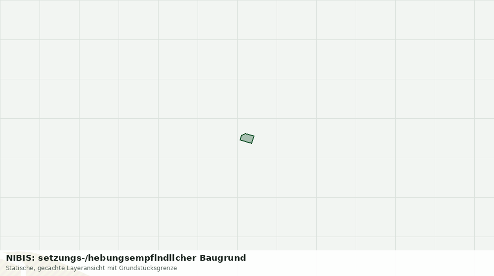 Statische Kartenansicht: NIBIS: setzungs-/hebungsempfindlicher Baugrund
