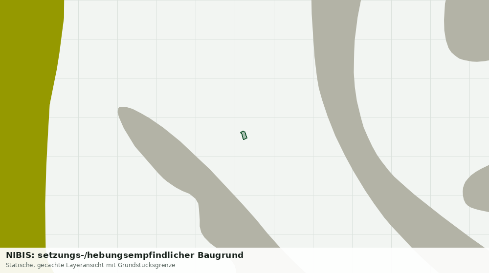 Statische Kartenansicht: NIBIS: setzungs-/hebungsempfindlicher Baugrund