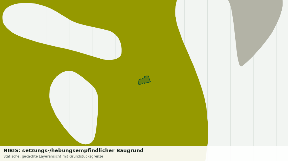 Statische Kartenansicht: NIBIS: setzungs-/hebungsempfindlicher Baugrund
