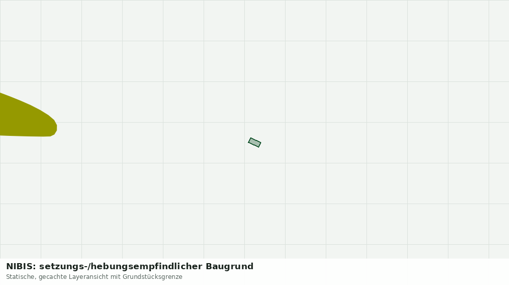 Statische Kartenansicht: NIBIS: setzungs-/hebungsempfindlicher Baugrund