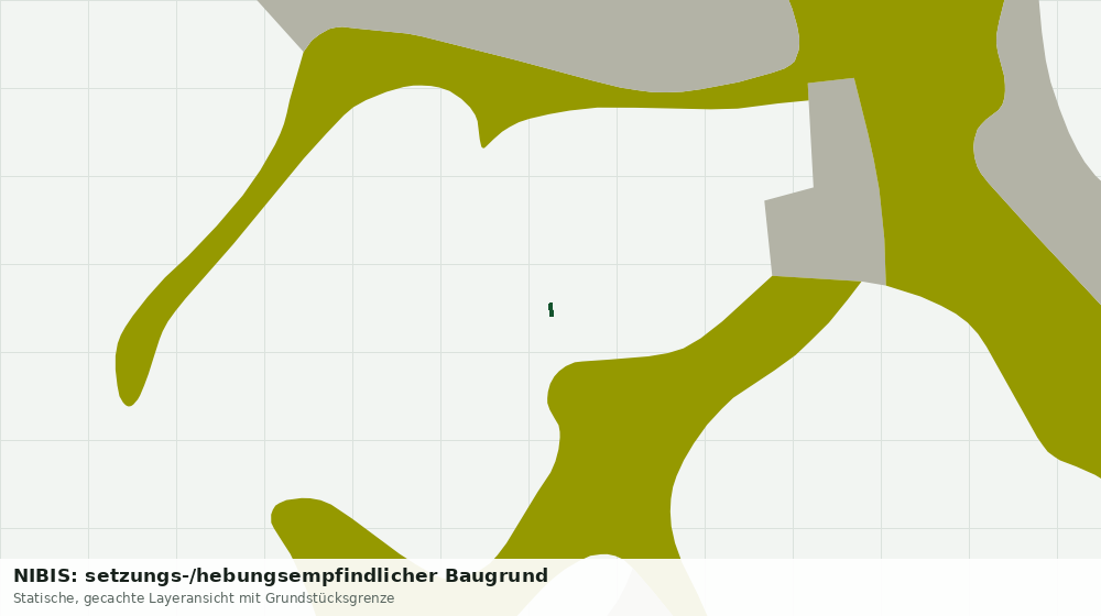 Statische Kartenansicht: NIBIS: setzungs-/hebungsempfindlicher Baugrund