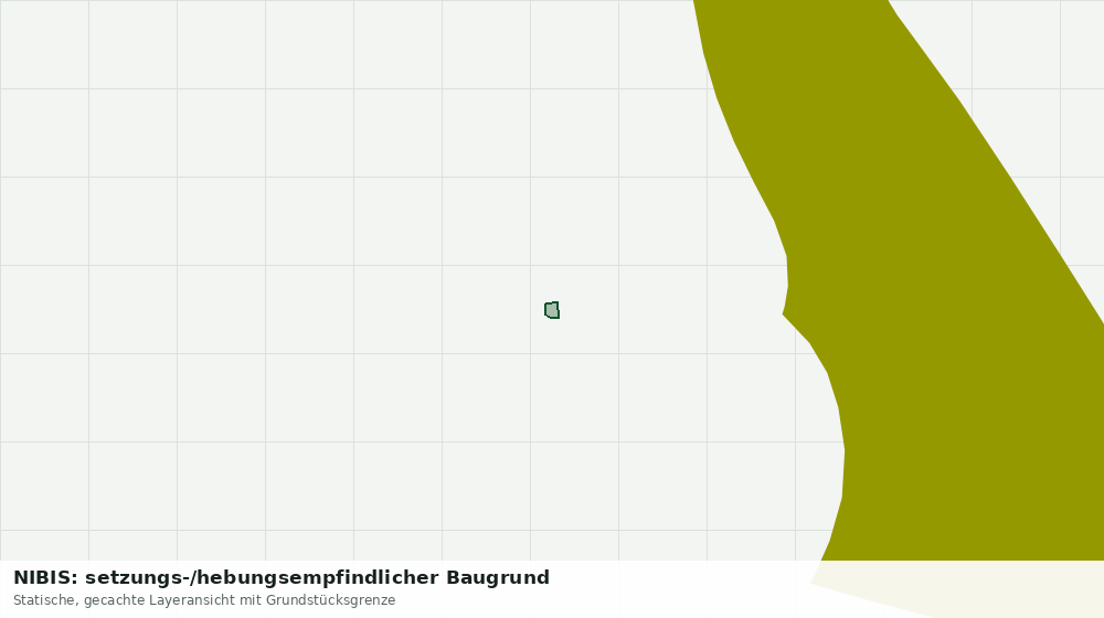 Statische Kartenansicht: NIBIS: setzungs-/hebungsempfindlicher Baugrund