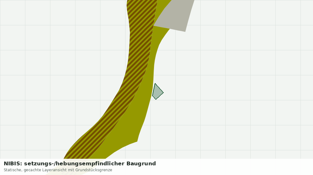 Statische Kartenansicht: NIBIS: setzungs-/hebungsempfindlicher Baugrund