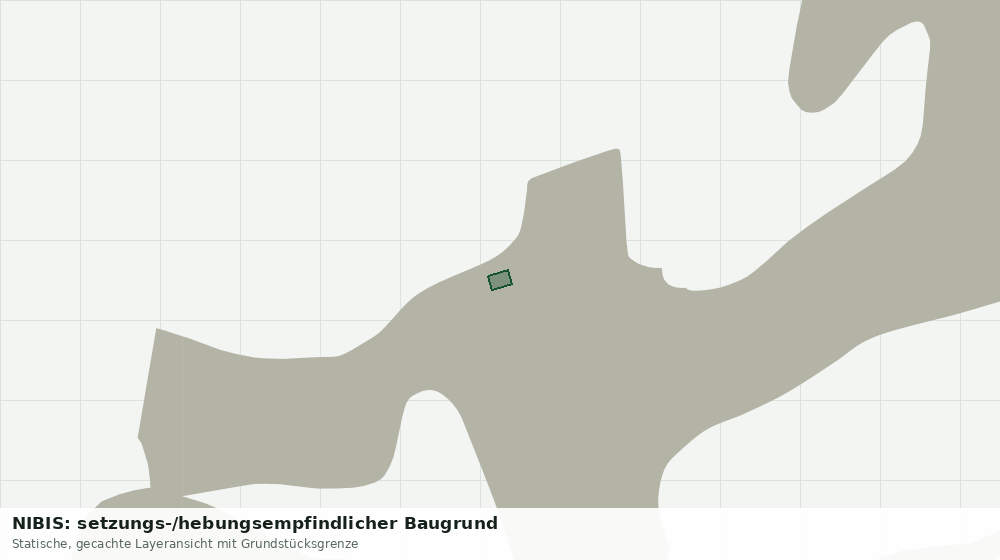 Statische Kartenansicht: NIBIS: setzungs-/hebungsempfindlicher Baugrund