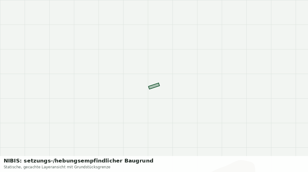 Statische Kartenansicht: NIBIS: setzungs-/hebungsempfindlicher Baugrund