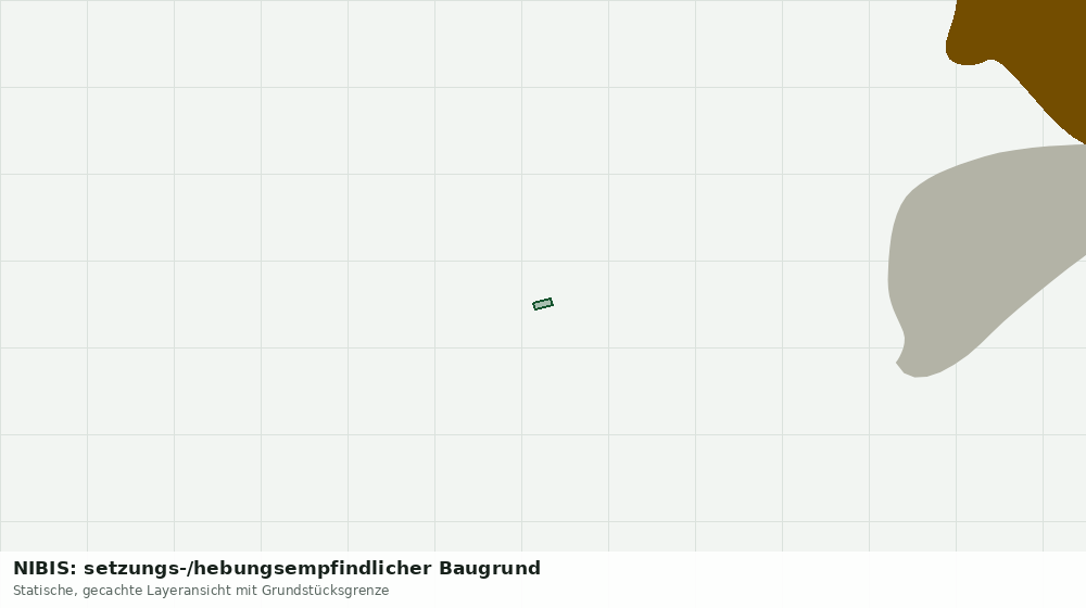 Statische Kartenansicht: NIBIS: setzungs-/hebungsempfindlicher Baugrund