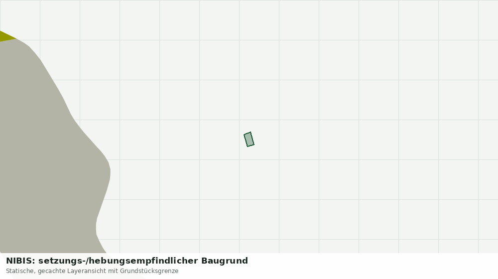Statische Kartenansicht: NIBIS: setzungs-/hebungsempfindlicher Baugrund