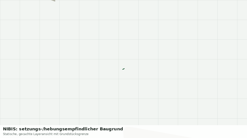 Statische Kartenansicht: NIBIS: setzungs-/hebungsempfindlicher Baugrund